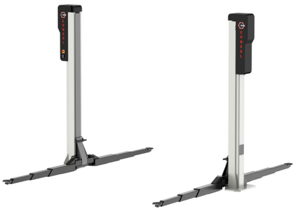 C240 PREMIUM 2-PILARINOSTIN 4.000 KG SÄHKÖMEKAANINEN, H327.10