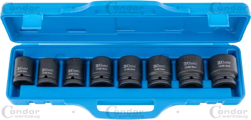 CONDOR VOIMAHYLSY SARJA 8 OSAA 3/4" CRMO KUUSIO 22-38MM