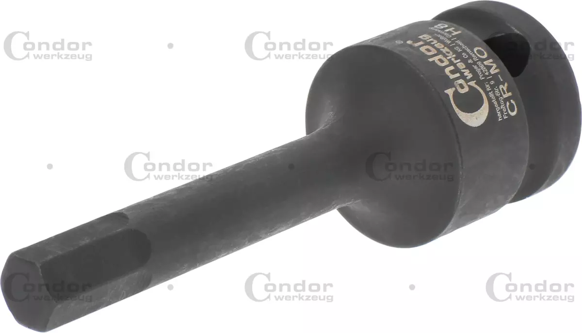 CONDOR VOIMA HYLSY KÄRKI, 1/2', KUUSIOKOLO 6X78 MM