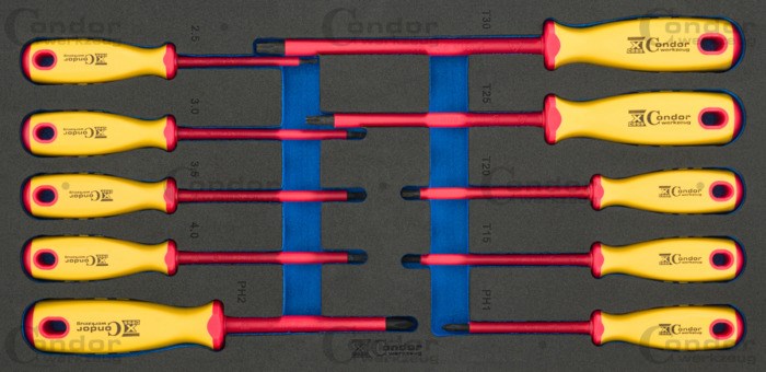 CONDOR VDE RUUVIMEISSEISARJA 10 OSAA FOAM MODUULI 1/3