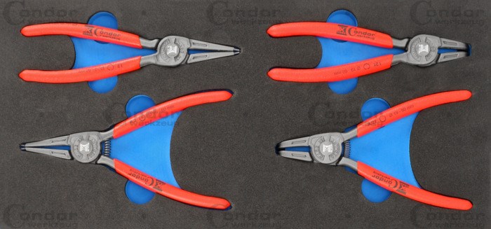 CONDOR LUKKORENGASPIHTISARJA 175MM 4 OSAA FOAM MODUULI