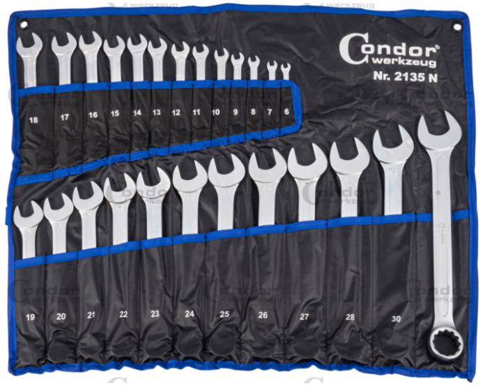 CONDOR KIINTOLENKKIAVAIN SARJA 25 OSAA 6-32MM
