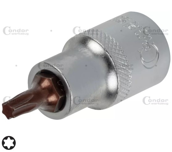 CONDOR KÄRKIHYLSY XCESS 1/2' TORX T55X55 MM