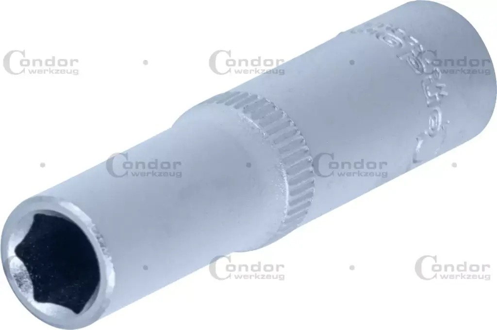 CONDOR HYLSY 1/4" KUUSIO 7MM PITKÄ
