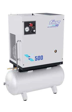 FIAC X500 RUUVIKOMPRESSORI 100L SÄILIÖ 4.0 KW 10 BAR 498 L/MIN