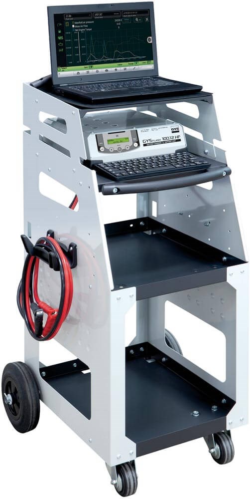 GYS FLASH VAUNU XL, AKKUVARAAJA/DIAGNOSTIIKKA