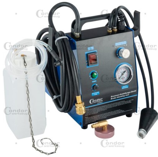 [9700A] CONDOR JARRUJEN ILMAUS- JA TÄYTTÖLAITE 230V 5L NESTEASTIALLE