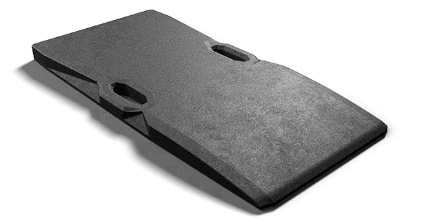 [GG-D1000.H50] NOUSURAMPPI 1000 X 480 X 50 MM SAKSINOSTIMILLE KAHVALLINEN