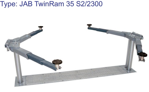 [TRP2140] TWIN RAM 35 S2/2300 SYLINTERINOSTIN NOSTOVARSIN 3.500 KG